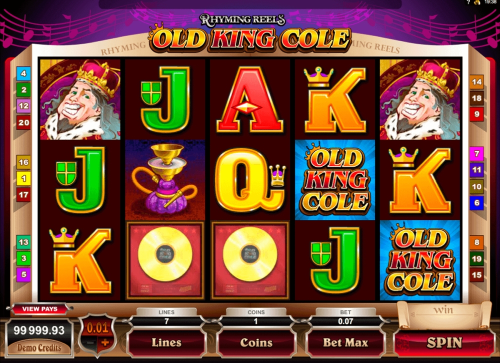Игровой автомат «Old King Cole» — начни играть на зеркале Буй казино